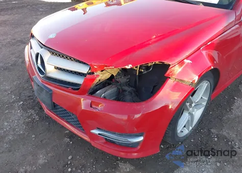 2013 Mercedes-Benz C 350 Sport 4Matic from USA, damaged, VIN WDDGJ8JB0DG021718